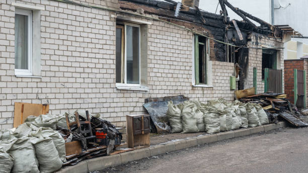 Professional Soot Cleanup technician working in Lester Prairie, MN